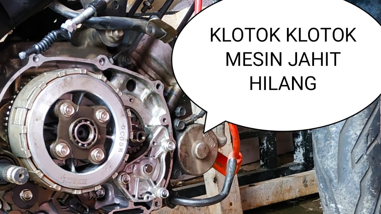 HONDA CS1 KLOTOK-KLOTOK SUARA MESIN JAHIT HILANG