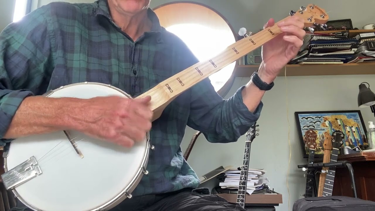 GOODTIME FRETLESS AND SCOOPED OPENBACK BANJO