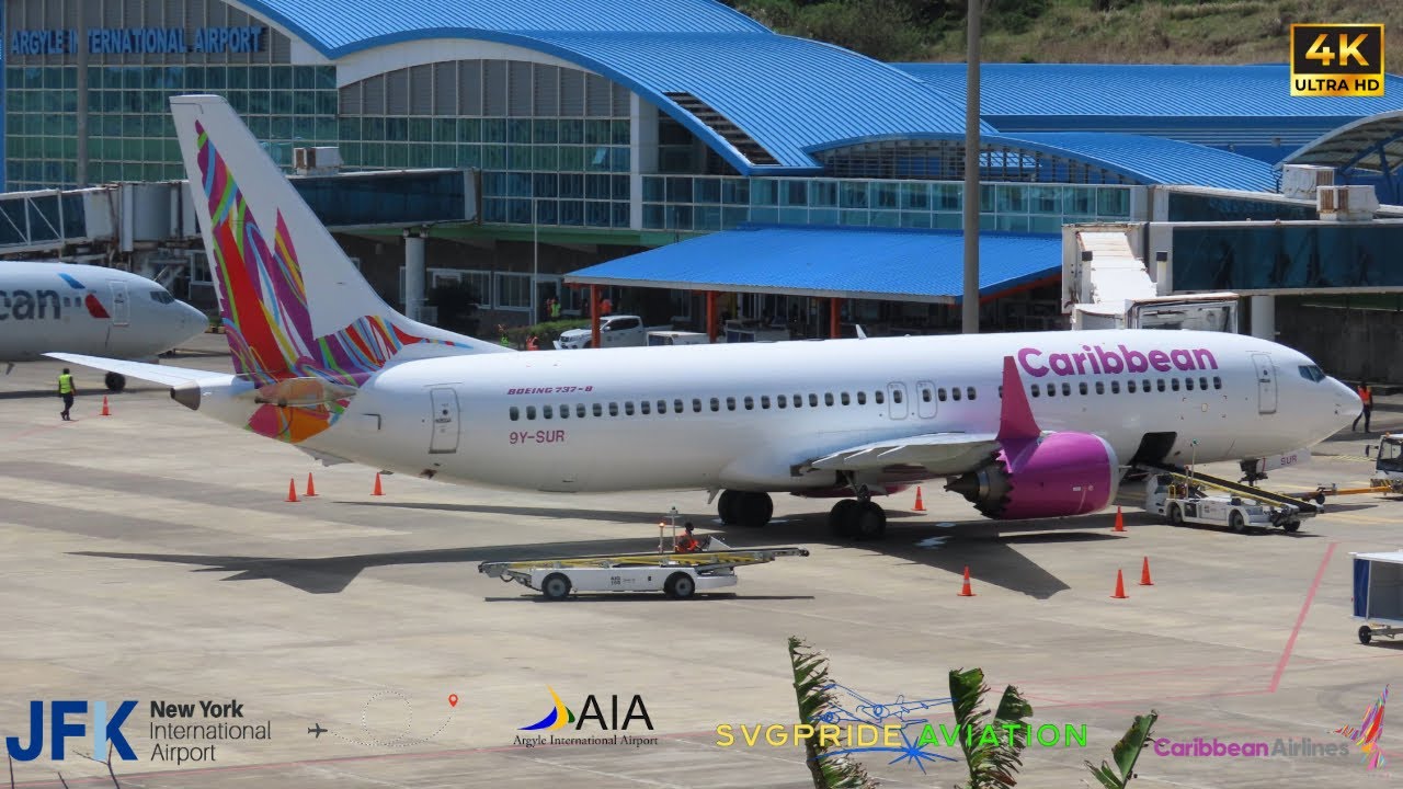 Argyle International: 7 years later... Caribbean Airlines Boeing 737-8 (Max 8)