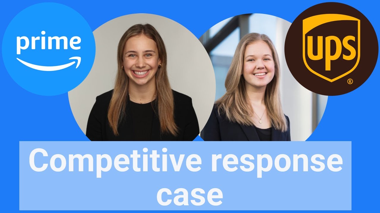 Competitive response case interview: Amazon vs UPS (w/ BCG & Bain Consultants)