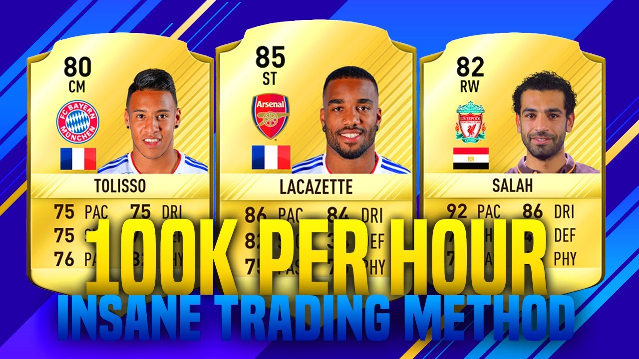 BEST TRADING METHOD IN FIFA 17 100K PER HOUR !!!!!!!!!!!! FIFA 17 TRADING METHOD