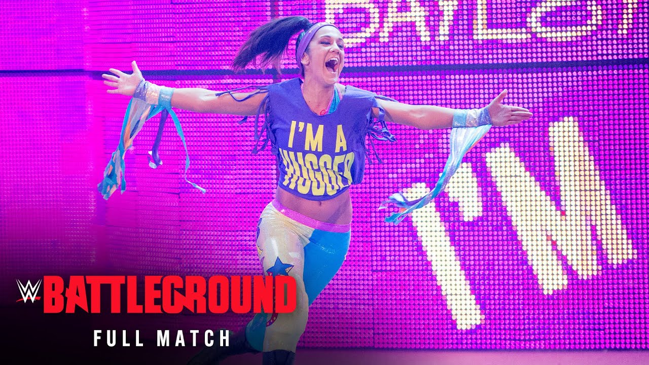 ПОЛНЫЙ МАТЧ: Бэйли дебютирует в WWE: Battleground 2016