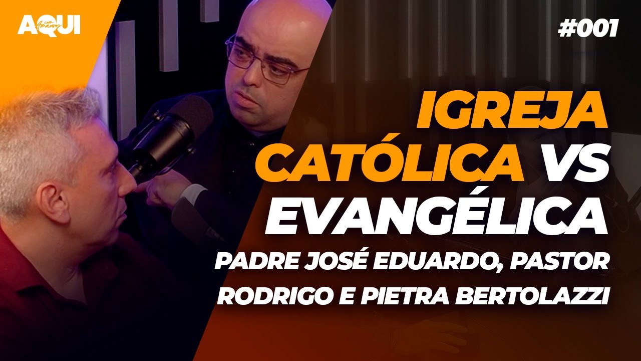 IGREJA EVANGÉLICA E IGREJA CATÓLICA : PRINCIPAIS DIFERENÇAS. Aqui C/ Amaury #001