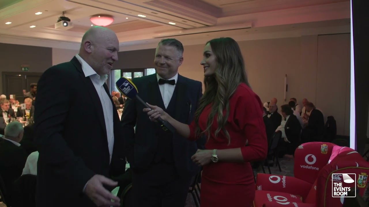 Neil Jenkins and Scott Gibbs at The Lions '97 Reunited Dinner