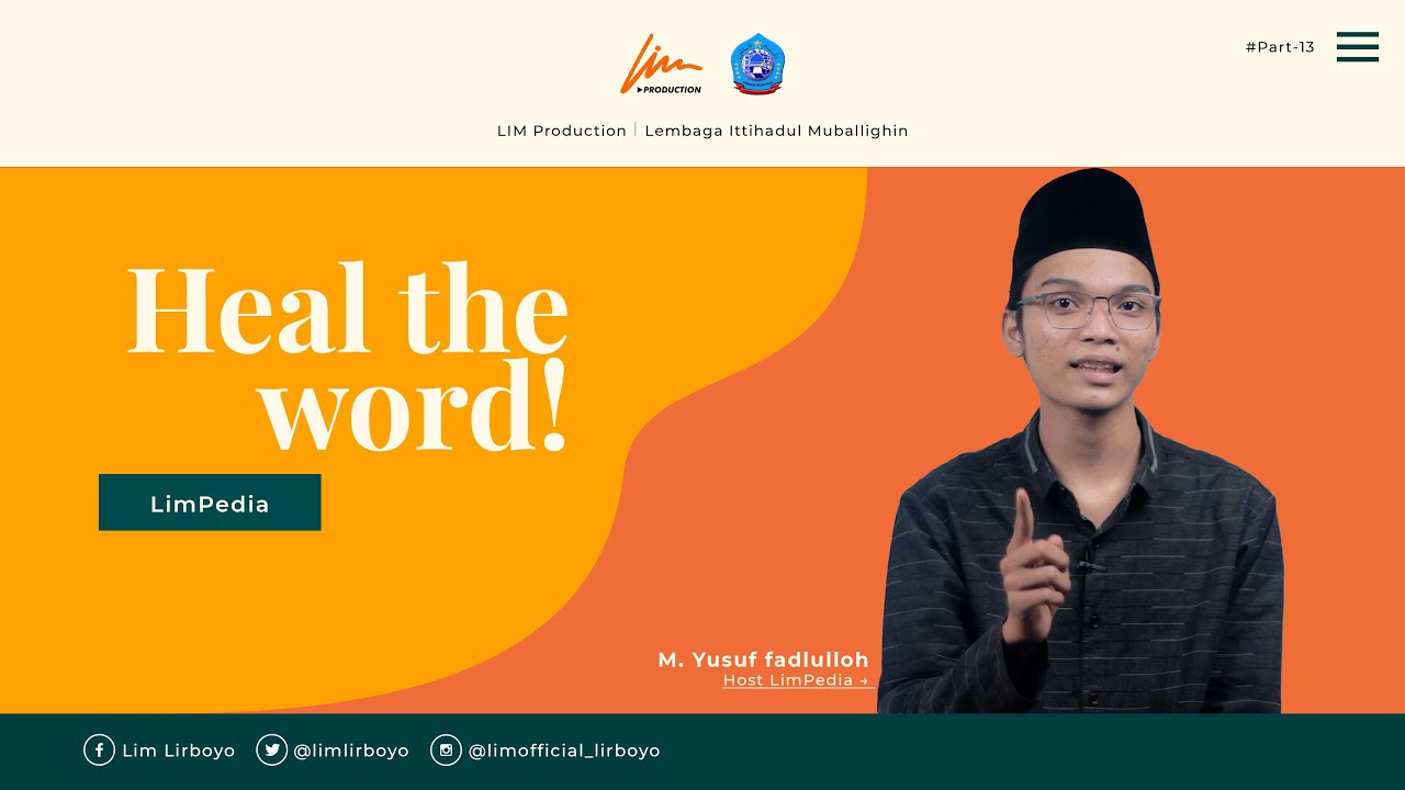 HEAL THE WORLD - Limpedia (PP. Lirboyo, Kediri)