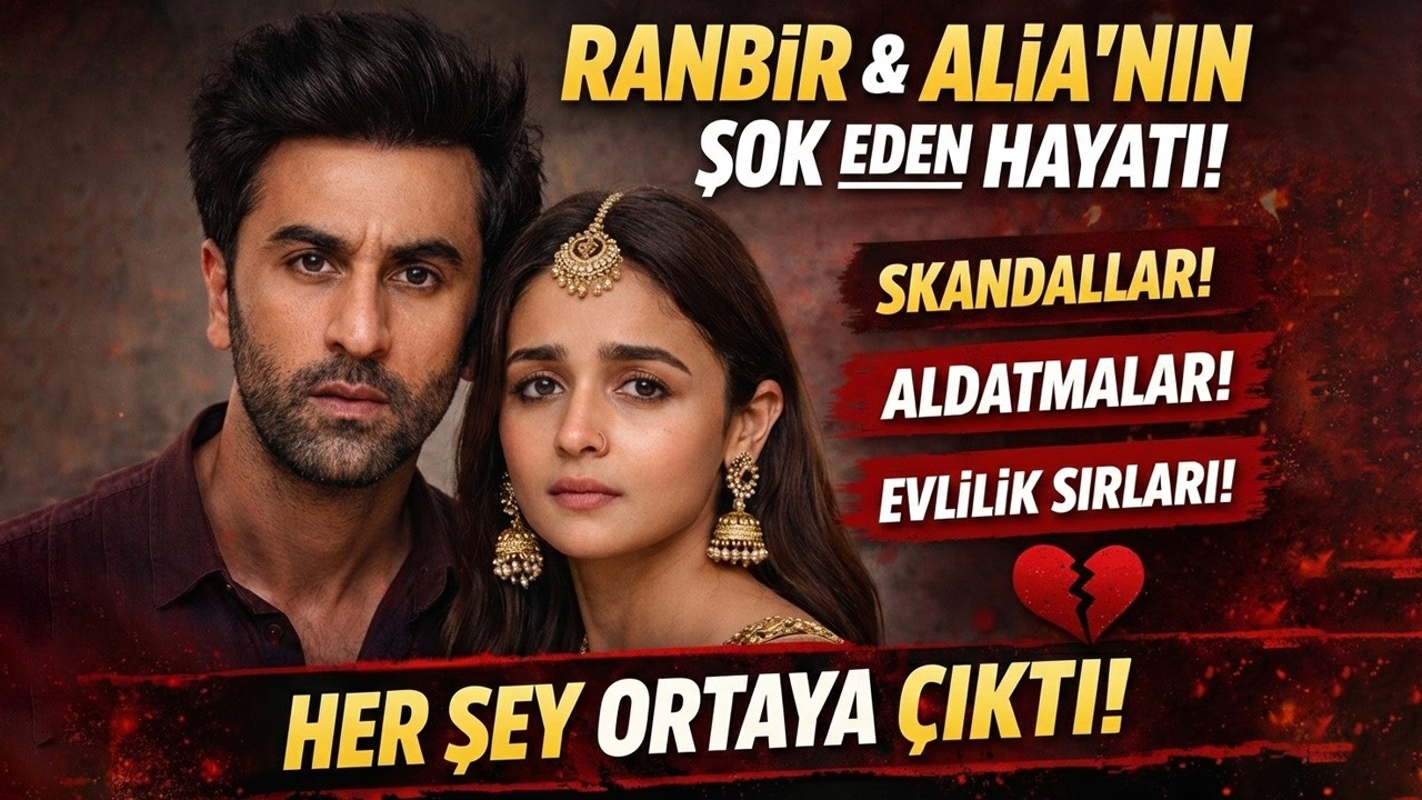 Bollywood’un En Tartışmalı Evliliği! Ranbir Kapoor & Alia Bhatt’ın Bilinmeyen Hayatı! Skandalları!