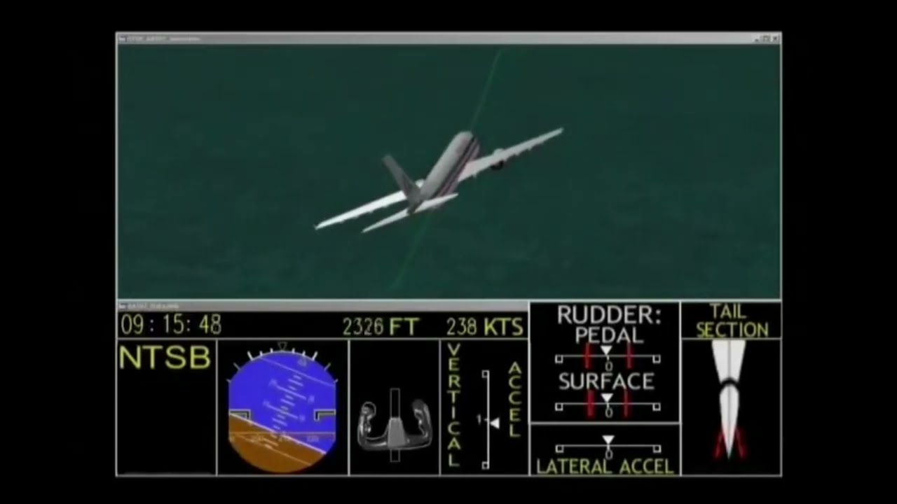 American Airlines 587 CVR + Animation