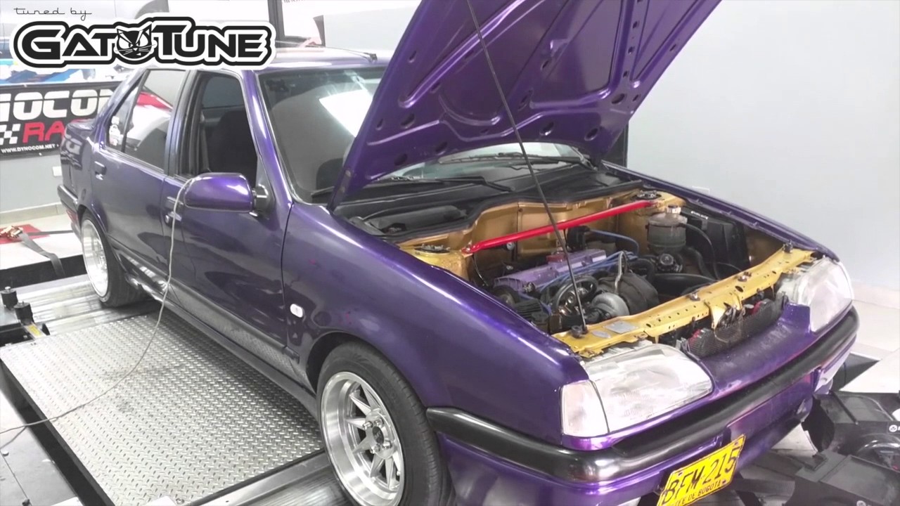 Renault 19 1.4 Turbo + MegaSquirt2 + Dyno