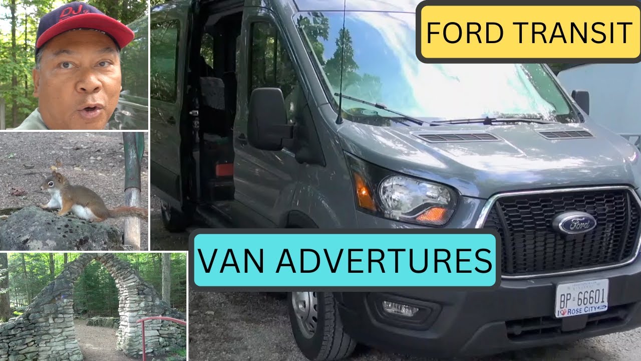 2022 Ford Transit Van. Harvest Host. Rural Rootz Nature Reserve. First Time Sleeping In The Van.