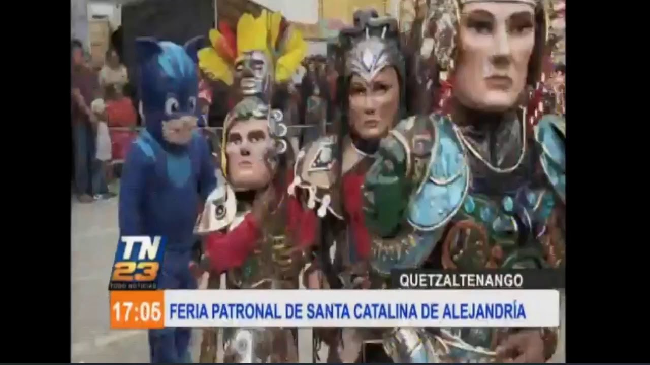 Realizan Feria Patronal en Zunil, Quetzaltenango en honor a Santa Catalina de Alejandría