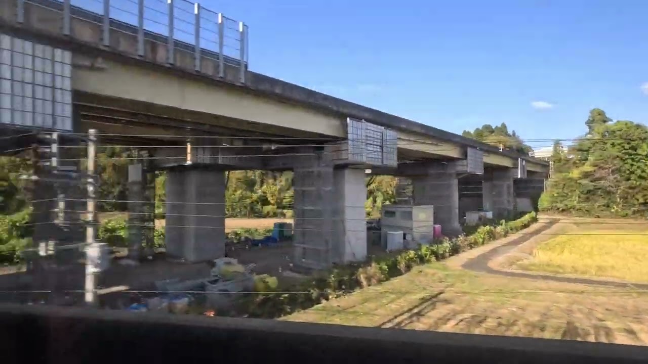 E259系特急成田エクスプレス26号　成田空港　大船間進行方向右側車窓
