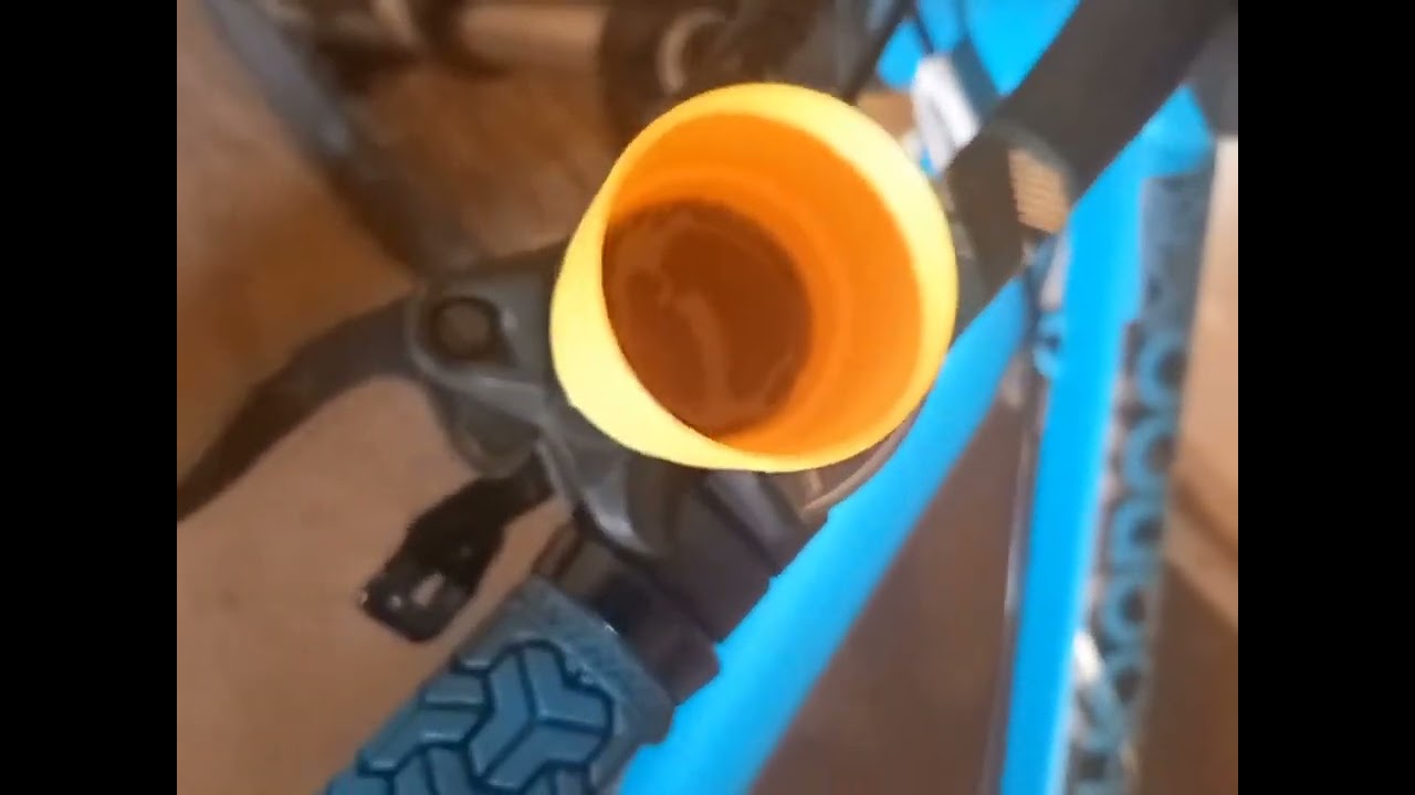 bleeding hydraulic brakes on a voodoo hoodoo blue