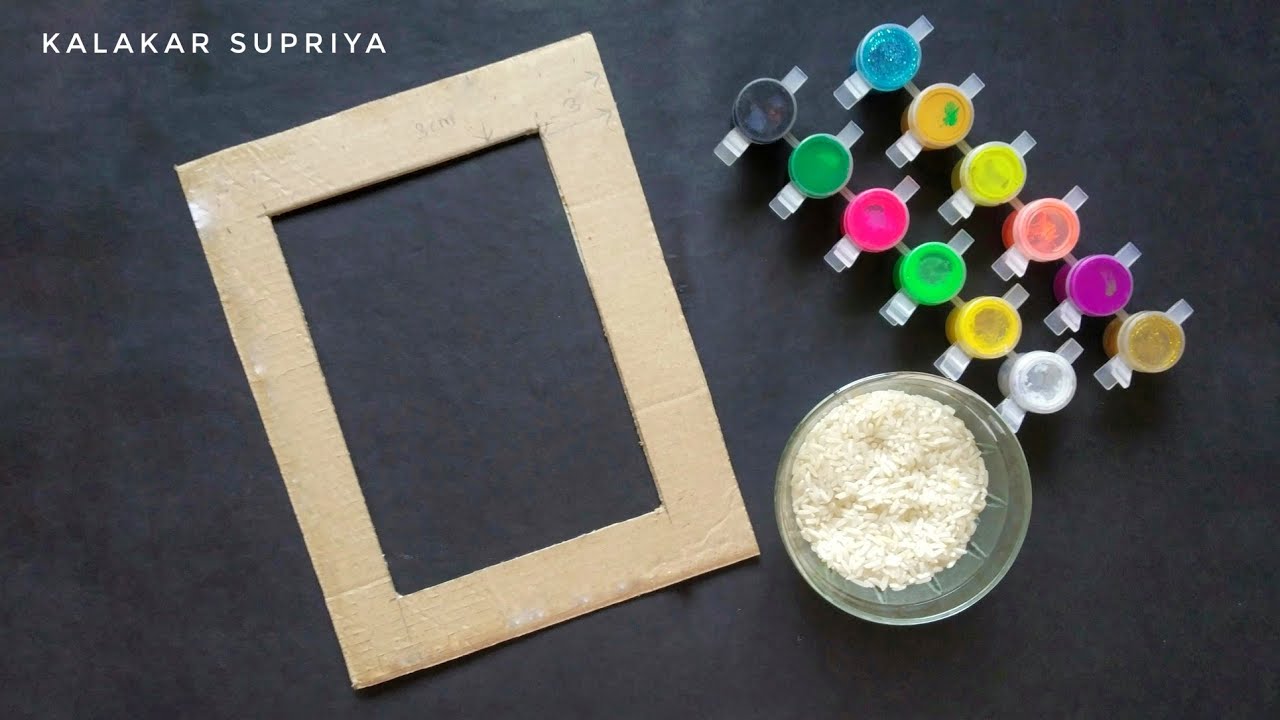 Mother's Day Photo Frame Gift Ideas | Cardboard Frame for Mom |Handmade Gift ideas |Kalakar Supriya