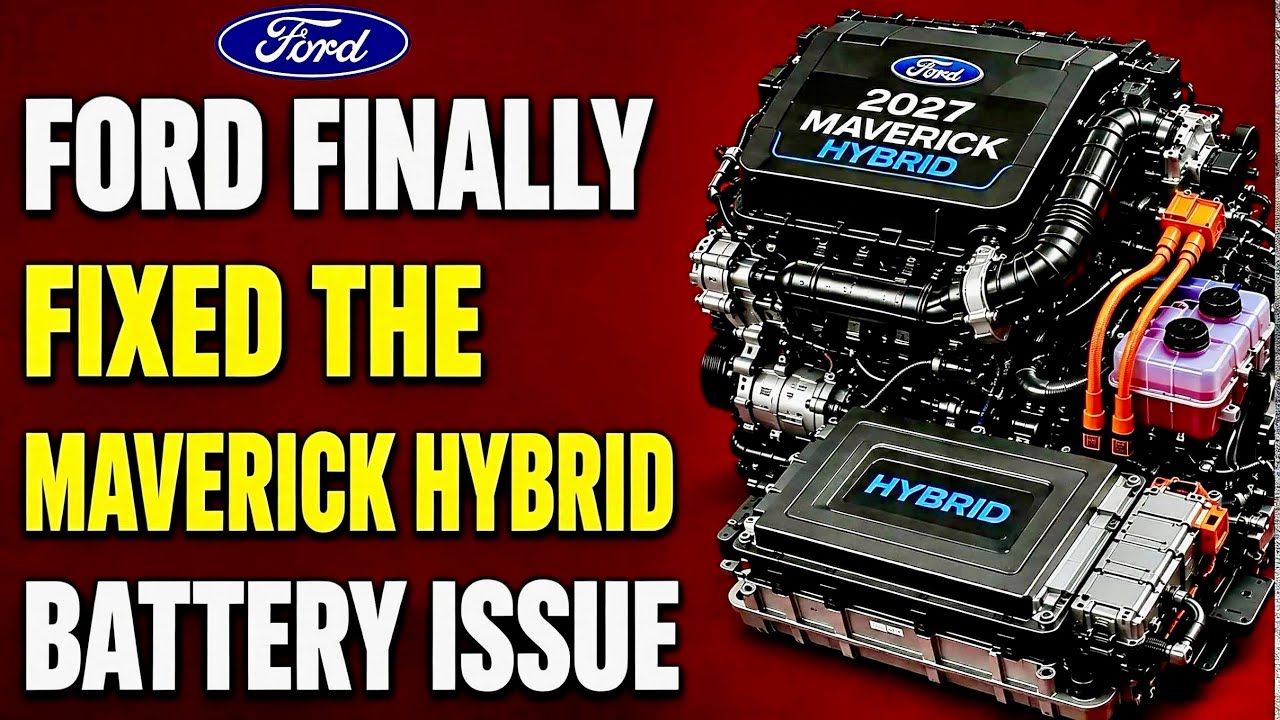 Ford FINALLY Fixed The Maverick Hybrid Battery Problem &mdash; 2027 Confirmed!