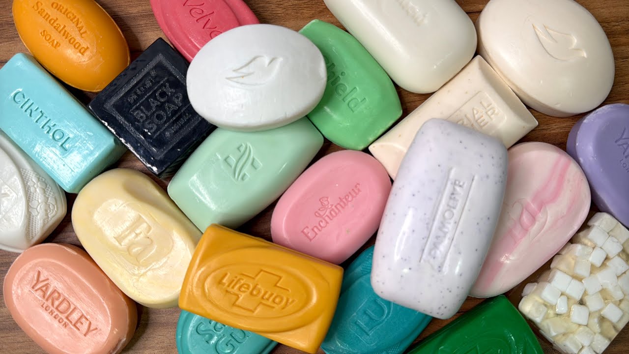 ASMR SOAP UNPACKING / Leisurely Unpacking Soap  / ASMR soap opening no talking no music