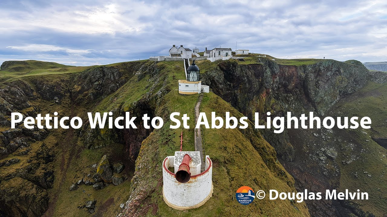 Pettico Wick to St Abbs Head Lighthouse | Cinematic Drone Film | Scotland (4K)