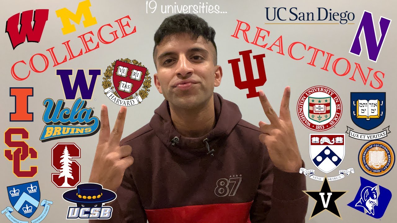 College Decision REACTIONS 2022! | Ivies, UCs, Stanford, Duke, and more!
