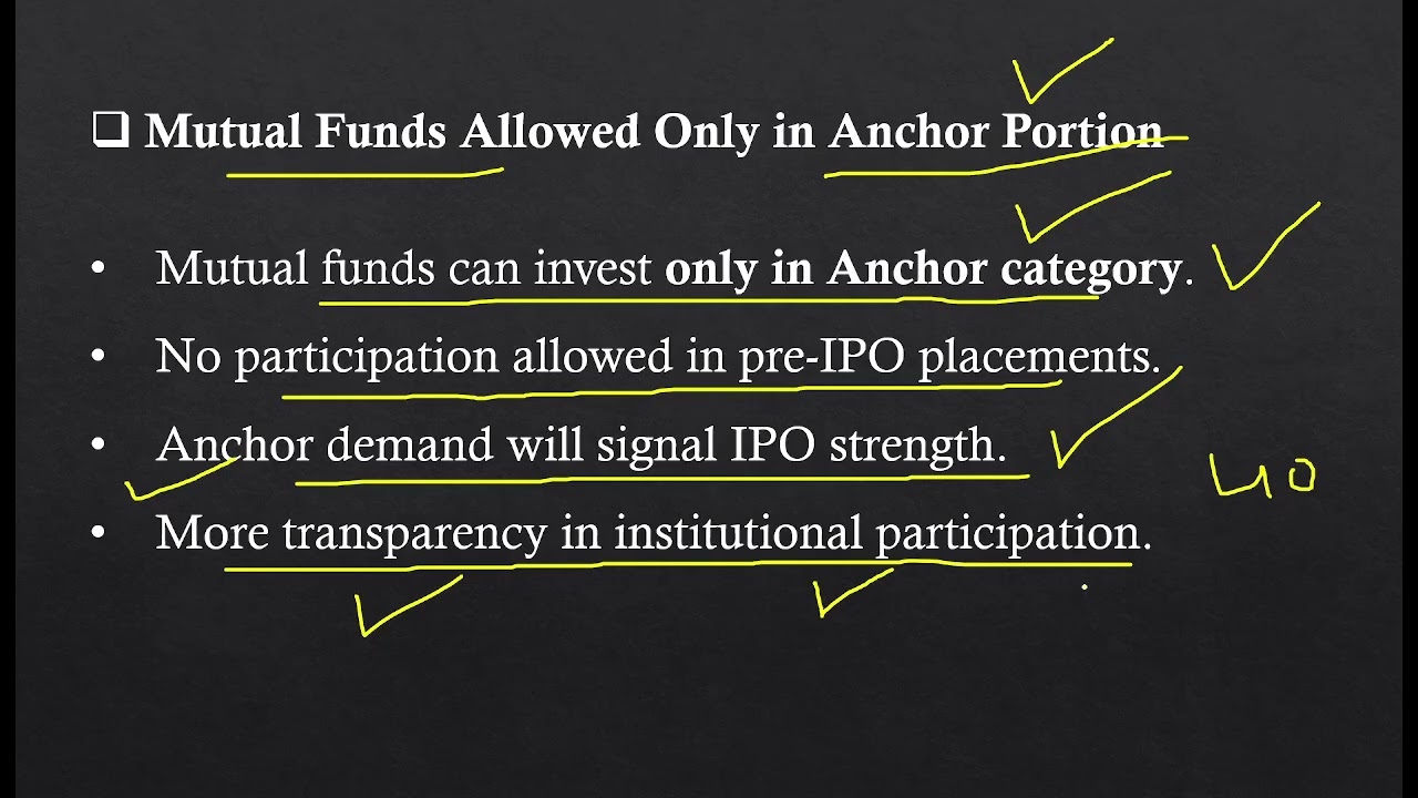 New SEBI IPO Rules 2025: Mutual Funds Out of Pre-IPO | Anchor Investor Quota Increased