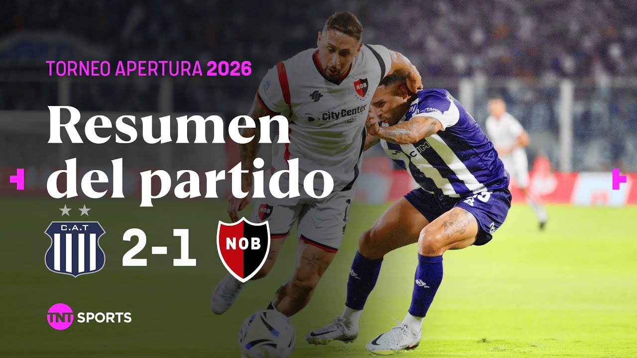 TALLERES SUPERÓ a NEWELLS con GOL DE RONALDO MARTÍNEZ | #TALLERES 2-1 #NEWELL'S | RESUMEN