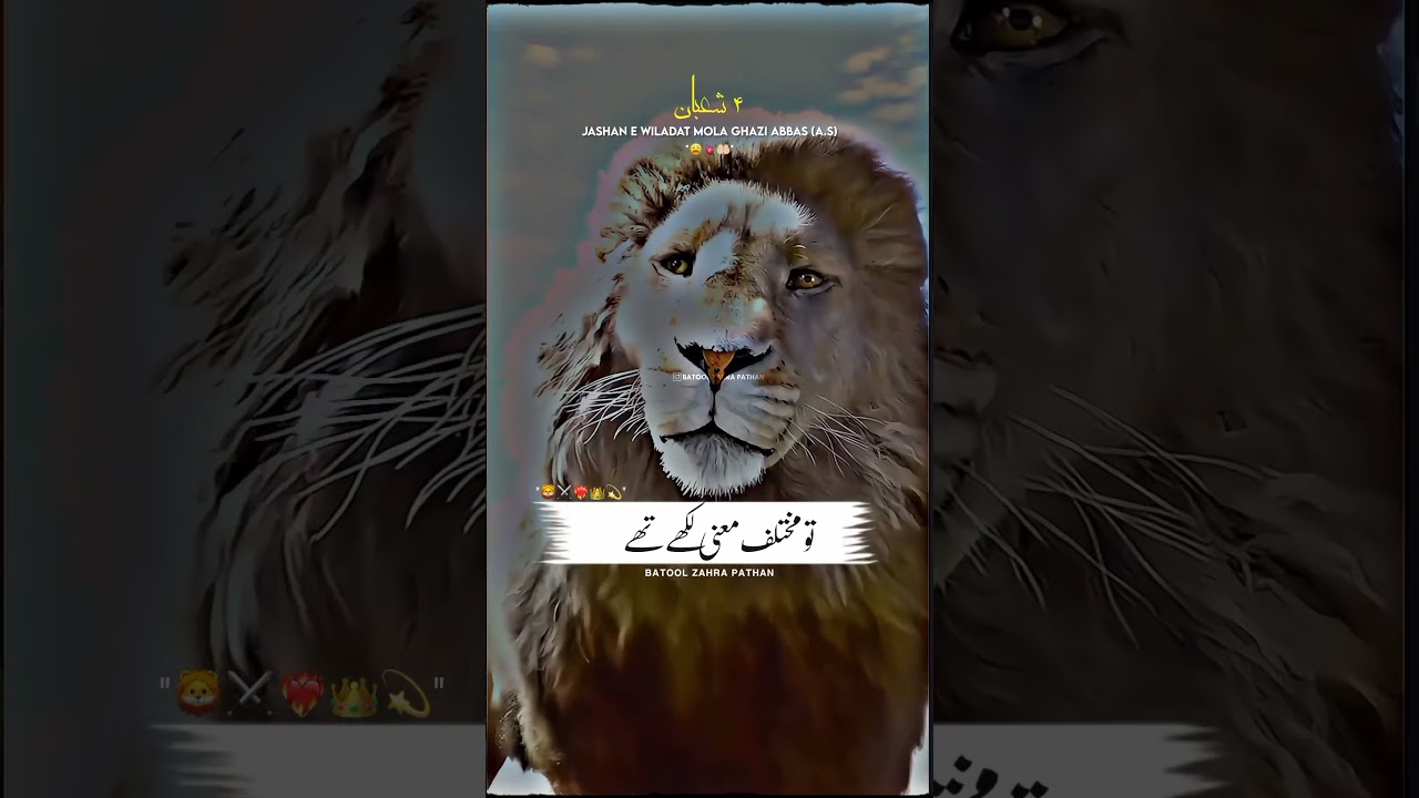 4 Shaban Wiladat Mola Ghazi Abbas (as) Fazail || By: Allama Syed Ali Raza Rizvi || 2026 Status ||