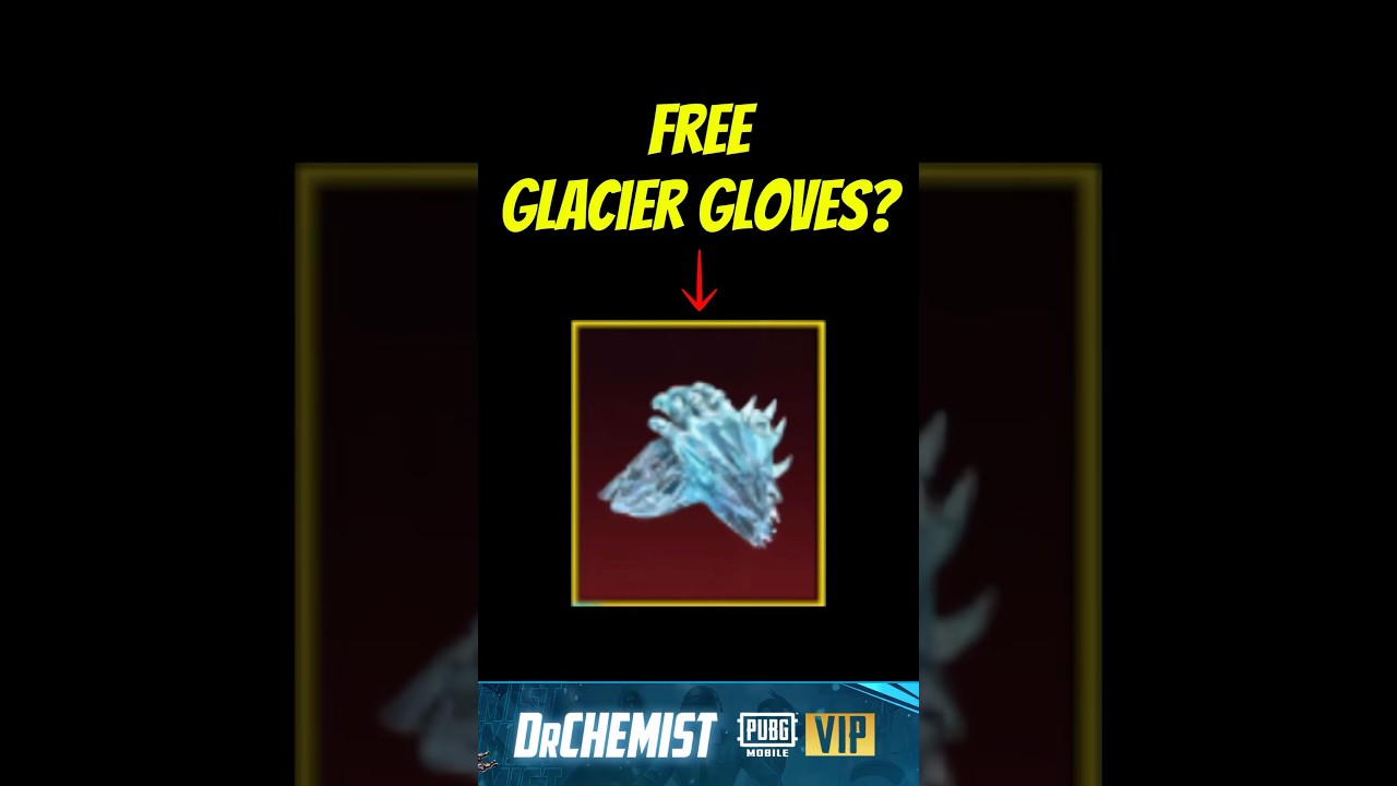 New Icy Glacier Gloves PUBG MOBILE #shorts #pubgmobile #pubgupdate