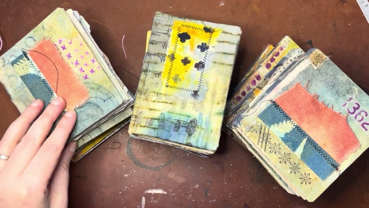 Books I Made in Classes with Liz Constable (Book Art Studios)
