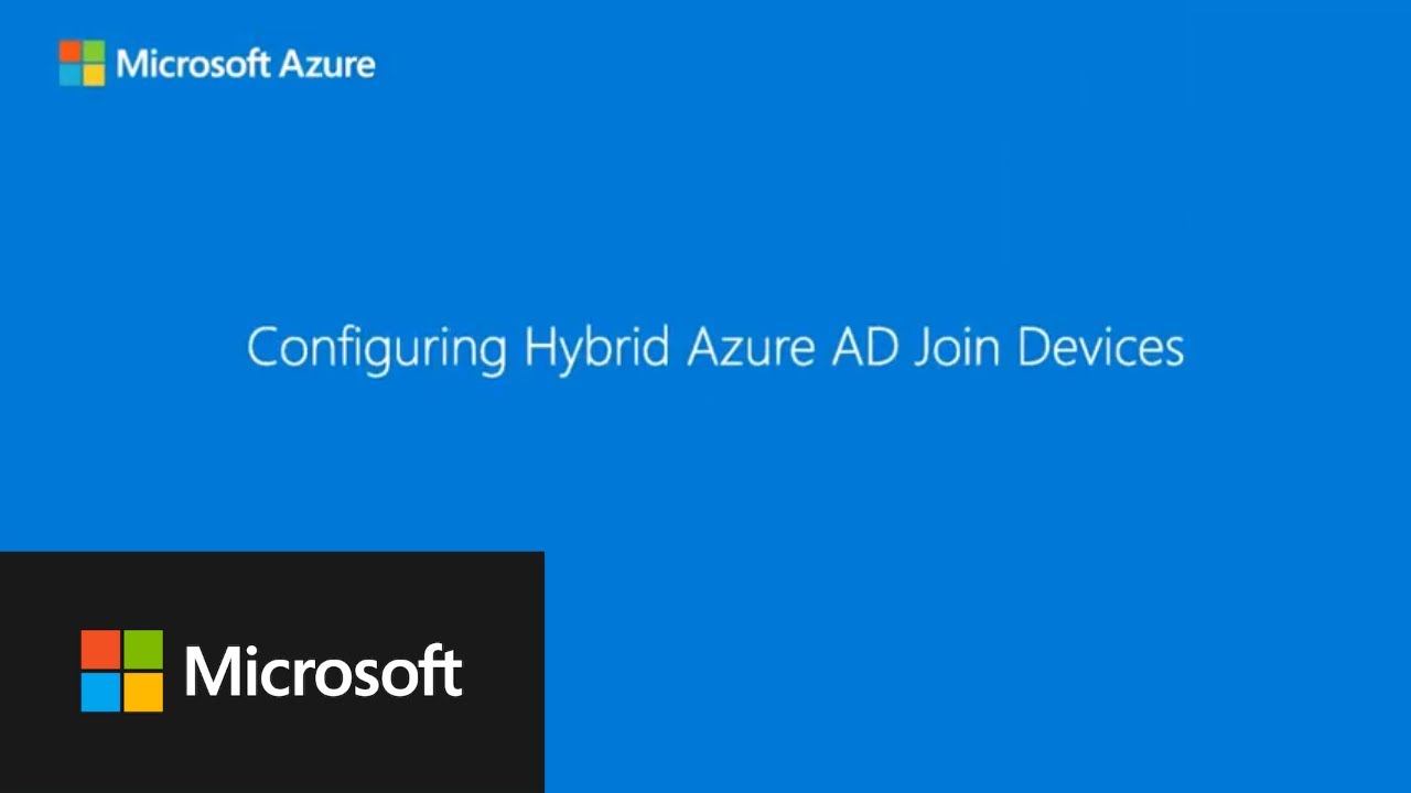 Configuring Hybrid Entra ID Join Devices in a Managed Domain
