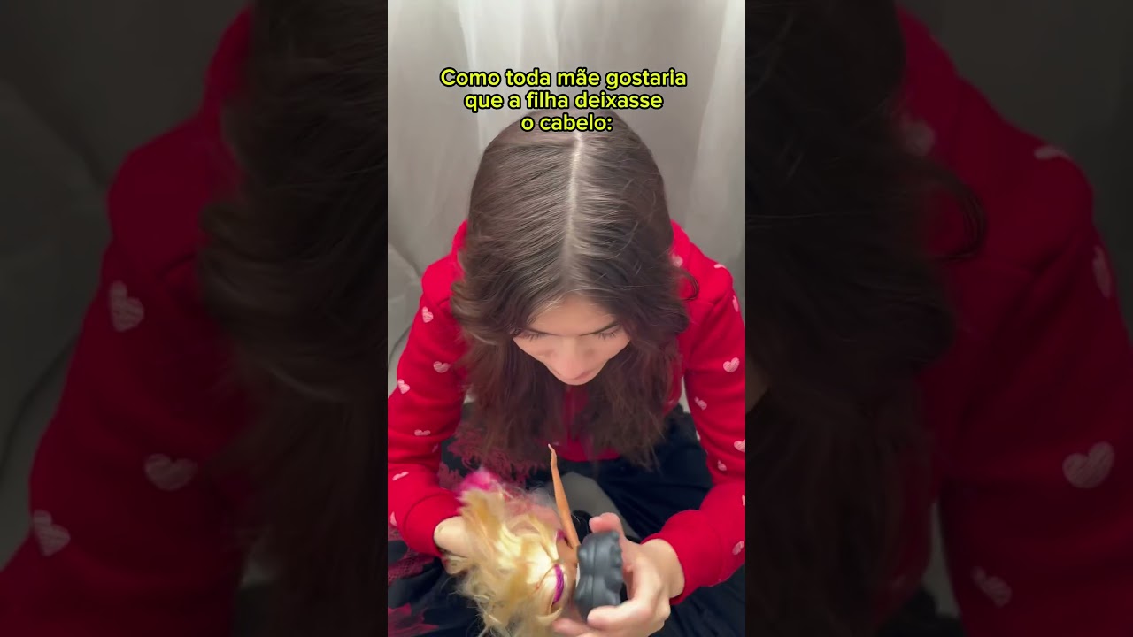 Como toda m&atilde;e gostaria que a filha deixasse o cabelo: