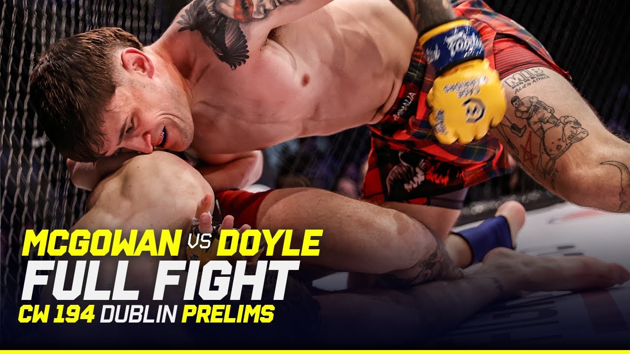 Knockout of the Night?! 😲 | Jamie McGowan vs. Joe Doyle | CW 194 Dublin FULL FIGHT
