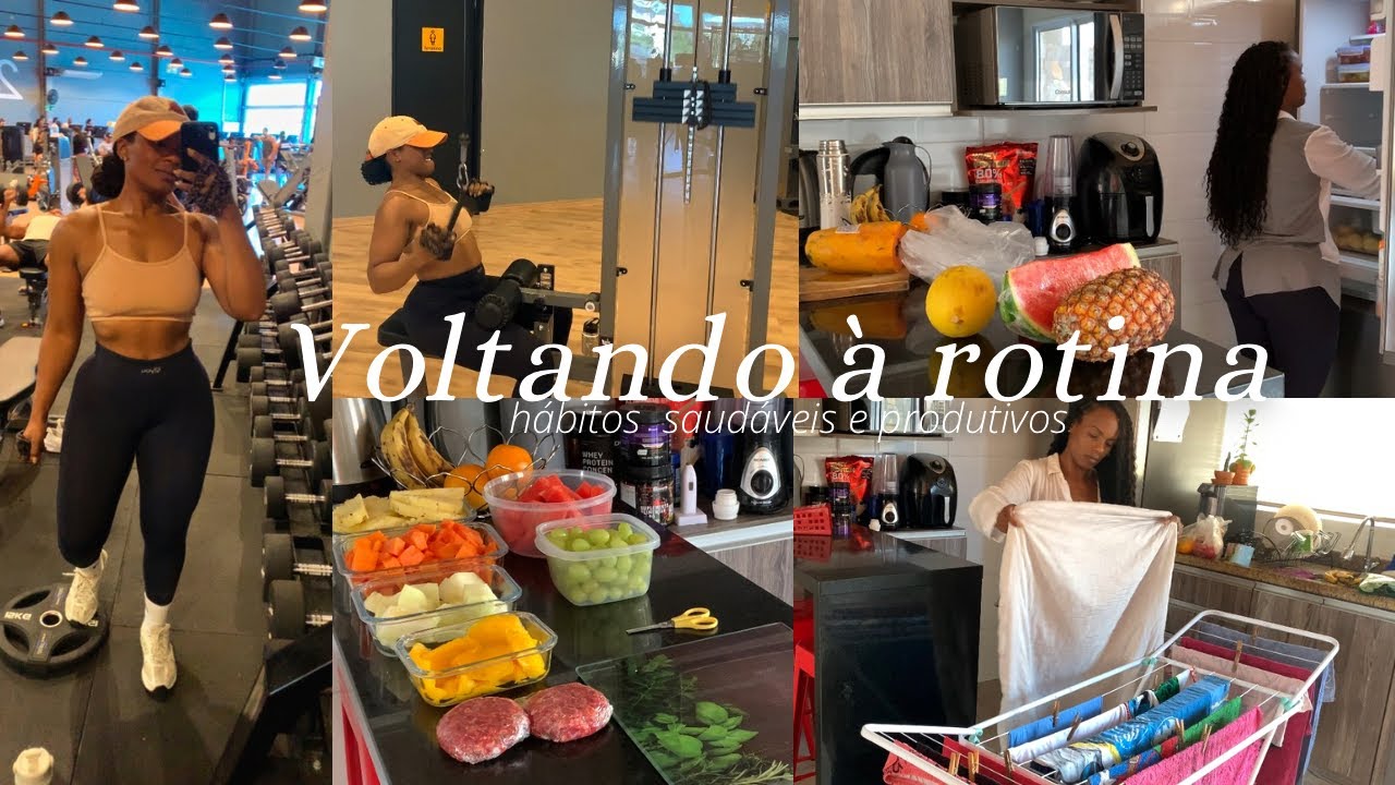 Rotina realista | Voltando depois de uma crise | Treino | Alimentação | Organização | Falei muito 