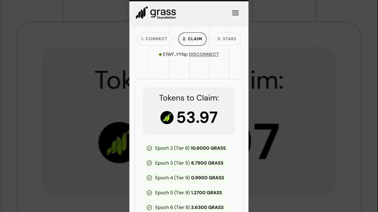 $GRASS AIRDROP READY CLAIM  ON 28 OKTOBER 2024 , SEMOGA JP GUYS 🤑🤑 #game #gaming #durovpuzzle #grass