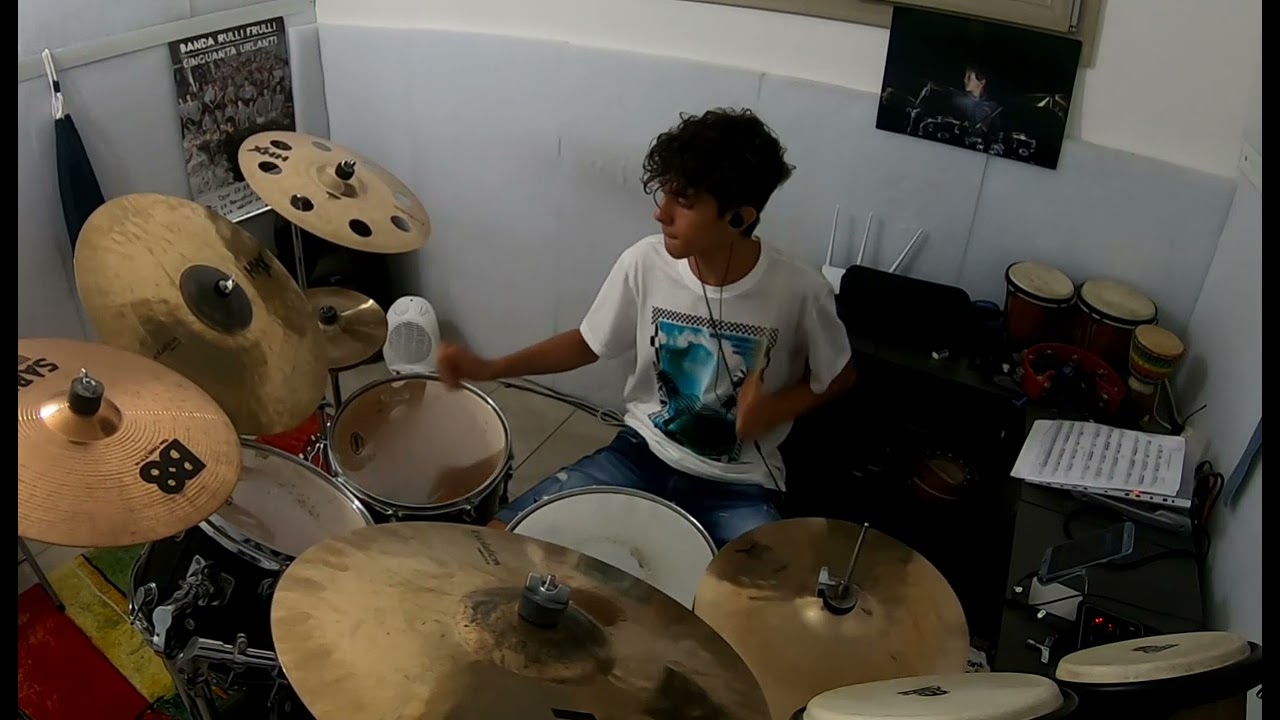 Coraline - Måneskin - Drum Cover ITA