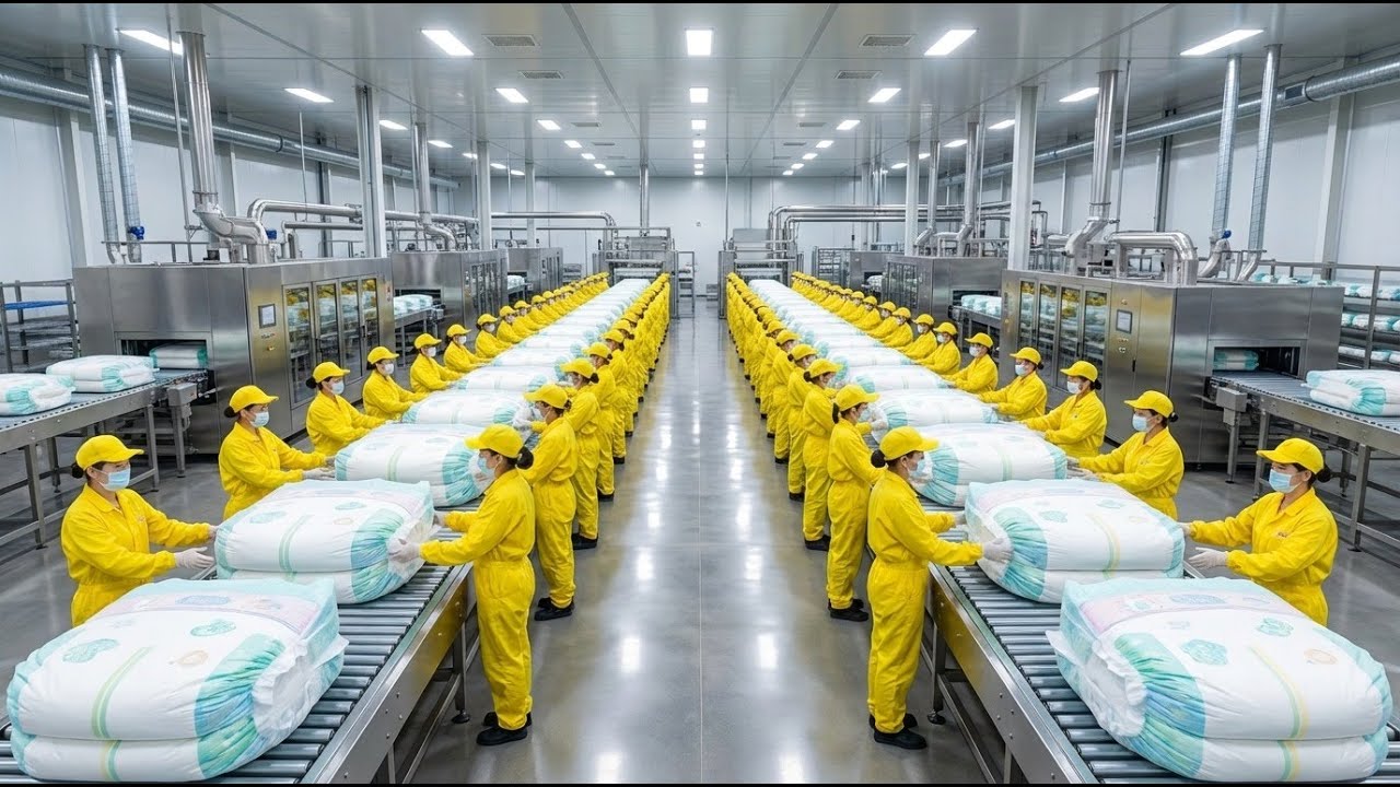 Inside a Diaper Factory: The ONE Absorbency Test That Decides Everything