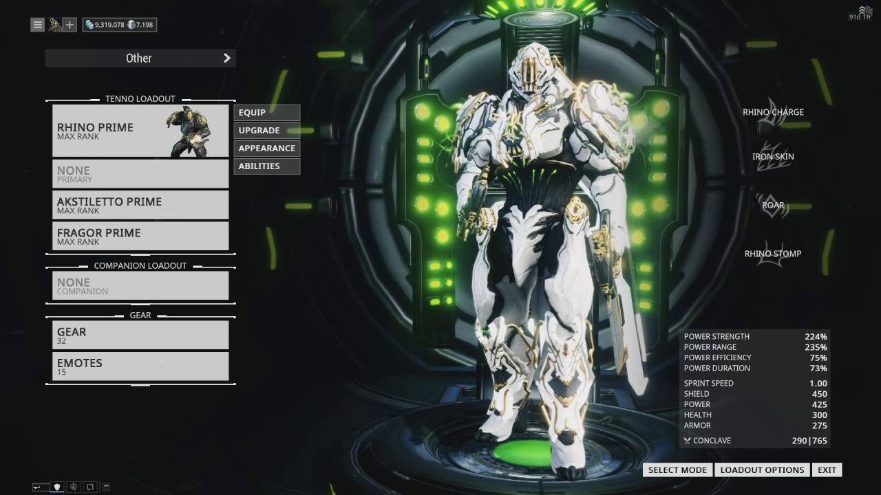 [Warframe] Citadella Prime Syandana Showcase