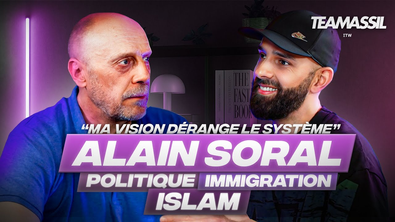 INTERVIEW EXCLUSIVE DE ALAIN SORAL – Politique, Immigration, Islam : TOUT CE QU’IL PENSE VRAIMENT !