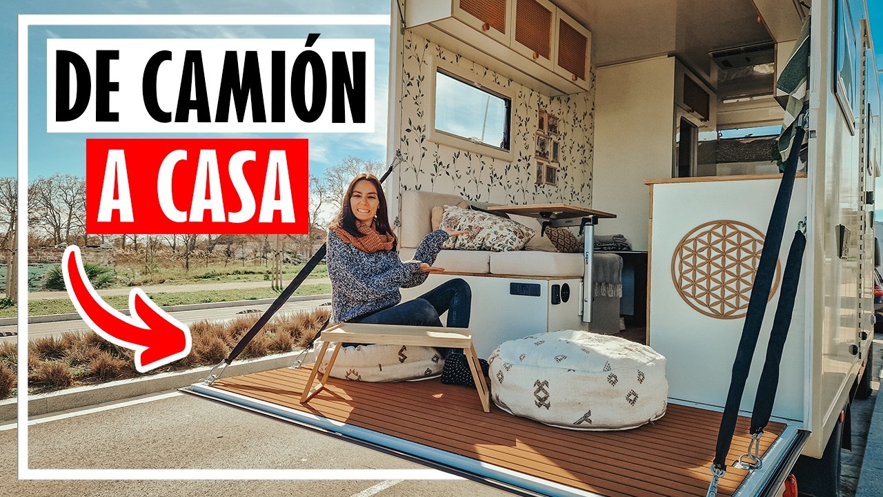 🚚 CAMPERIZAR CAMI&Oacute;N 3500 kg homologado como VIVIENDA 🏠 [AUTOCARAVANA 4X4 - Decoraci&oacute;n interior] 🚐🌍