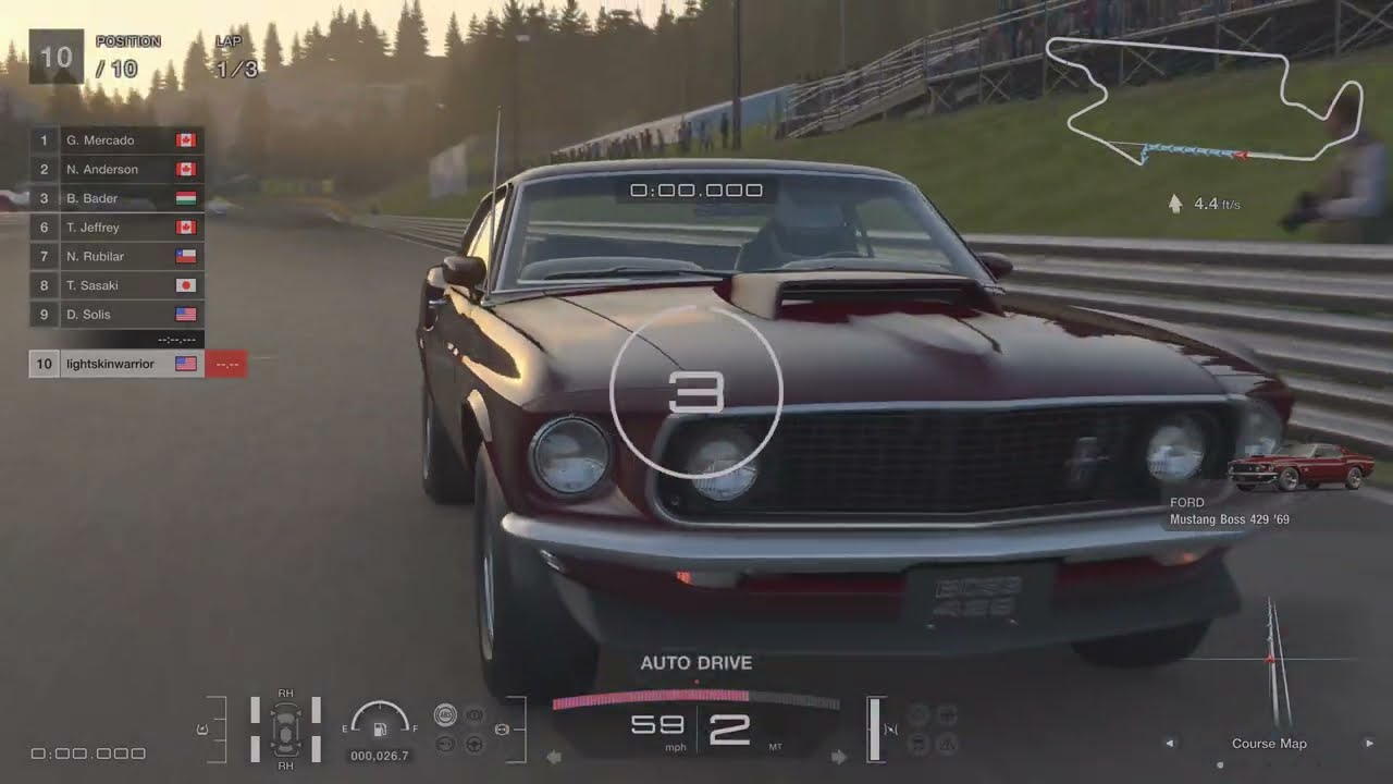 [2ND] American FR Challenge 550 / Trial Mountain Circuit / 1969 Ford Mustang | Gran Turismo 7 PS5