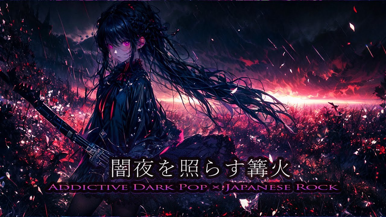 【Playlist】闇夜を照らす篝火｜一度聴いたら心に火が灯る、中毒性ダークポップ × 泣きメロ疾走ロック×AnimeOP【作業用BGM / Japanese Emotional Rock】