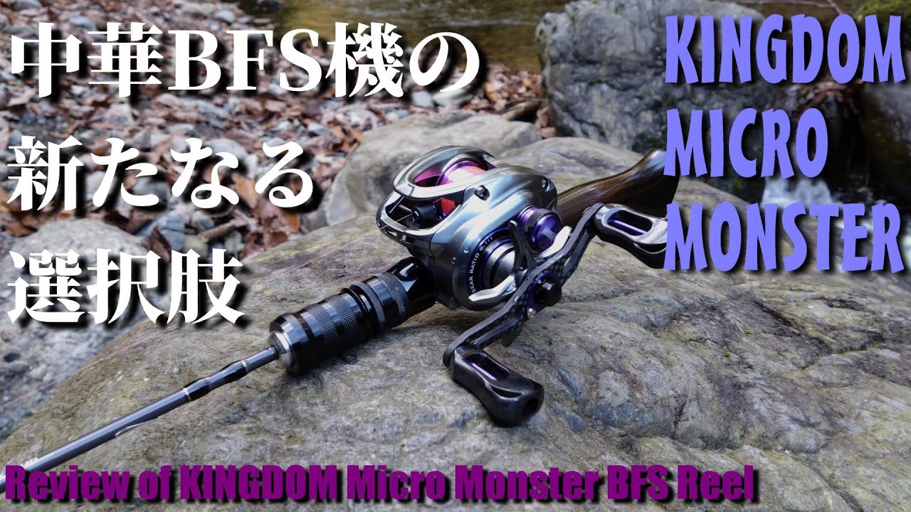 【中華ベイトフィネス機】KINGDOM Micro Monsterを買って使ってみた【インプレ＆実釣】