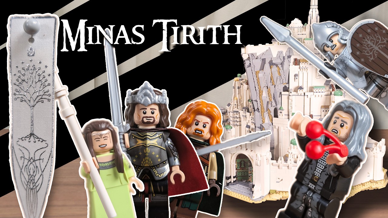 LEGO Lord of the Rings: Minas Tirith (11377) | Full Review