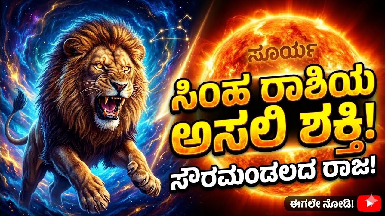 ಸಿಂಹ ರಾಶಿಯವರ ಭವಿಷ್ಯ ಹೇಗಿರುತ್ತದೆ? ಕೇಳಿದರೆ ಆಶ್ಚರ್ಯವಾಗುತ್ತದೆ! 🔮