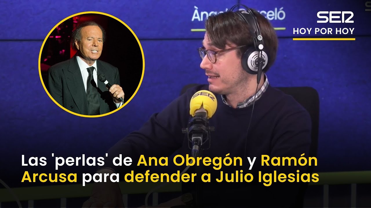 MARTÍN BIANCHI y ÀNGELS BARCELÓ HABLAN de los DEFENSORES de JULIO IGLESIAS: 