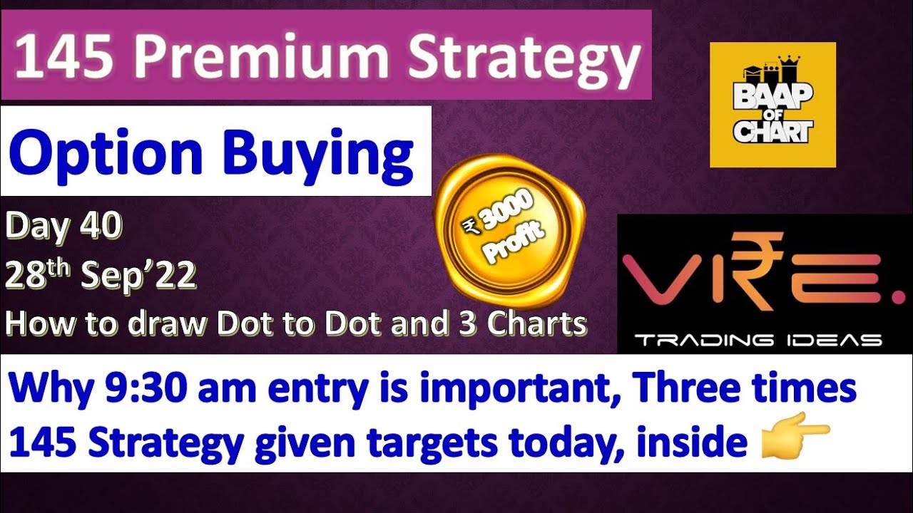 145 Strategy Live trading Tamil | Day 40 | 3k Profit | Baap of chart