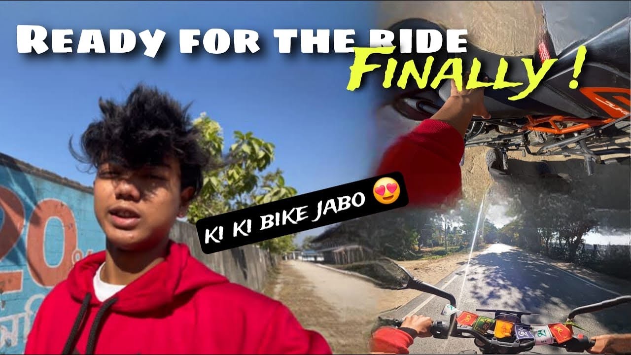 Ride rr krone 💯% ready finally||Kot jam gom paba aru||ki ki bike jabo sua😍@hirokjyotihaz 