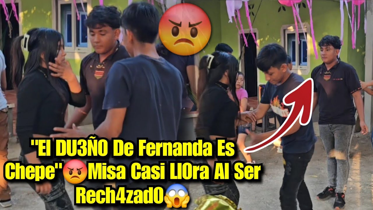 Chepe A Fuertes Empuj0nes Llego A Sacar A Fernanda De Los Brazos De Misael😡