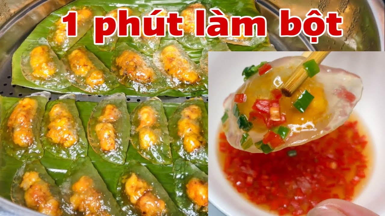 Phát hiện loại Bột làm Bánh Bột Lọc dễ ơi là dễ .