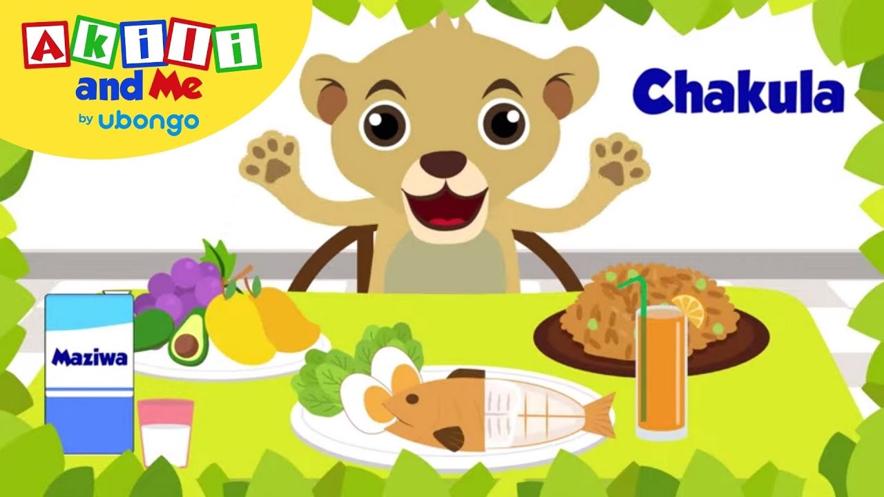 Learn Foods in Swahili! | Speak Swahili with Akili | African Educational Cartoons
