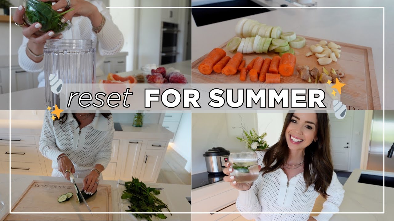 SUMMER RESET | New Goals, Self Care & Getting Back On Track 🐚✨⛱️