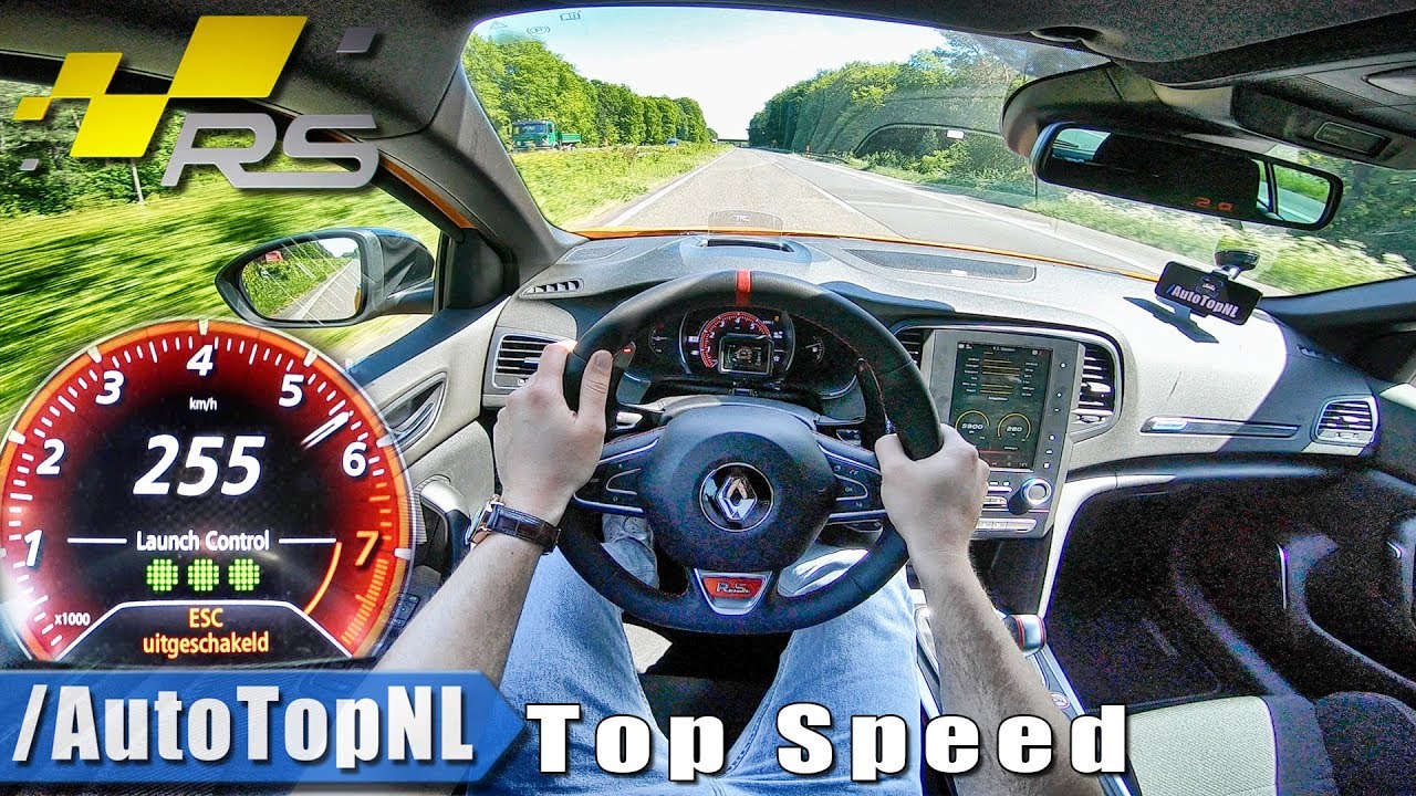 Renault Megane RS 2019 | AUTOBAHN POV 255km/h TOP SPEED by AutoTopNL