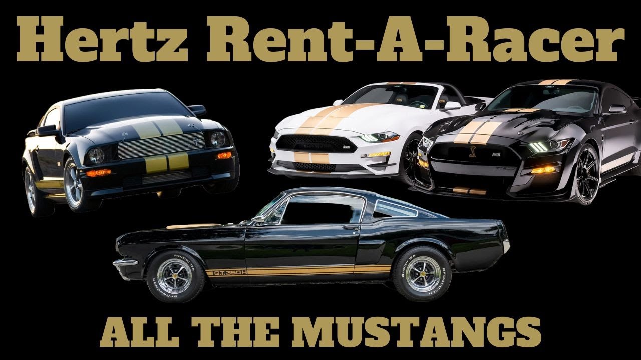 The History of Shelby & Hertz Rent A Racer Mustangs